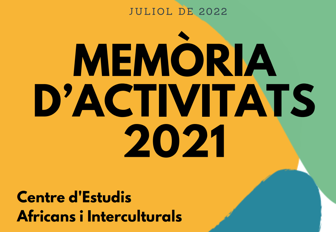 Memòria d'Activitats CEAI 2021